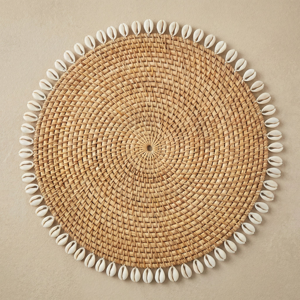 Ivory Shell Placemat