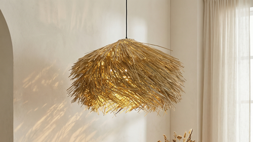 Ibiza Raffia Hanglamp